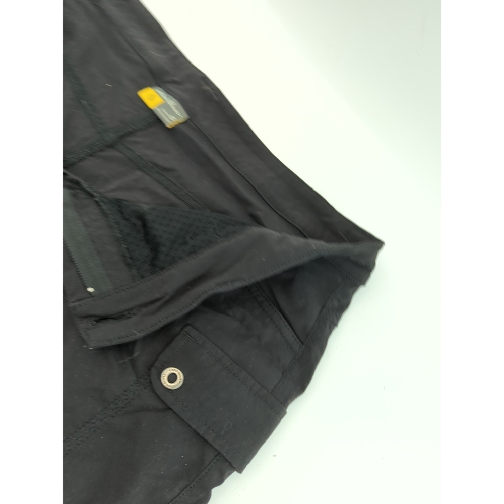 Eddie Bauer Size 10 Women Black Shorts Cargo Summer Trail Hiking 6 Inseam MA1 - Picture 3 of 5